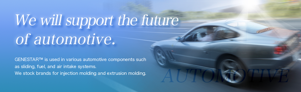 We will support the future of automotive electronics.